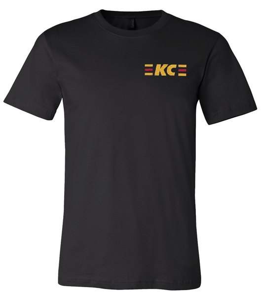Black Kansas City Shirt | KC Graphic Tee | Kansas City Shirts for Him | Cute Super Bowl Shirts for Her | Plus Size Football T-Shirt